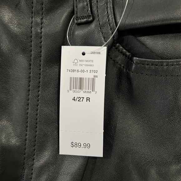 Gap 70’s Flare Leather Pants BNWT - Picture 6 of 6